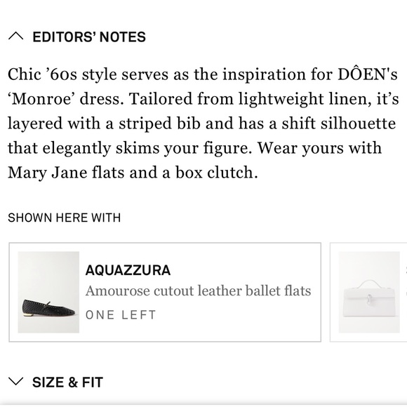 Dôen Monroe Linen Black Mini Dress - Picture 7 of 7